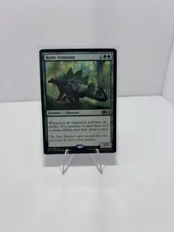 Runic Armasaur x1 M19 Core Set 2019 Magic the Gathering MTG LP/NM - Image 1