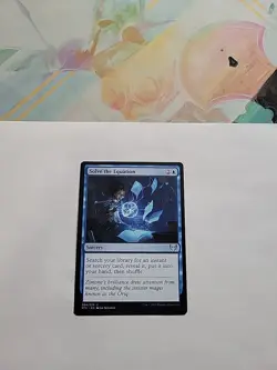 MTG - Solve the Equation Strixhaven: School of Mages Regular U#054 - Image 2