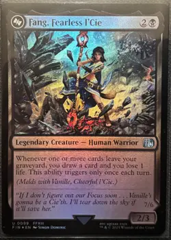 MTG Final Fantasy Fang, Fearless l'Cie Foil (Uncommon) - Image 1