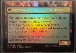 MTG Final Fantasy Fang, Fearless l'Cie Foil (Uncommon) - Image 2