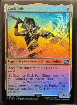 MTG Final Fantasy Zack Fair Foil (Uncommon) - Image 1