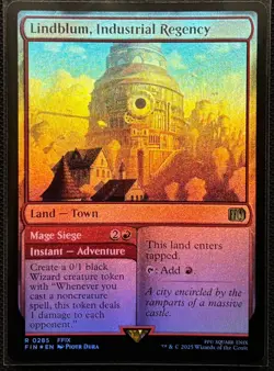 MTG Final Fantasy Lindblum, Industrial Regency Foil (Rare) - Image 1