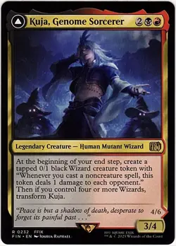 MTG Final Fantasy Kuja, Genome Sorcerer (Rare) - Image 1
