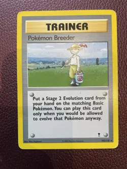 Pokemon Breeder - Legendary Collection - Pokemon TCG - 102/110 (LP/MP) - Image 1