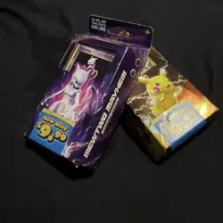 Sealed 2016 Pokemon XY Evolutions Mewtwo Mayhem & Pikachu Power Theme Deck Set - Image 4