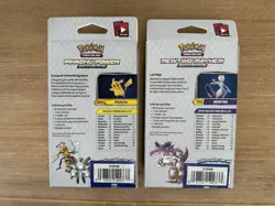 Sealed 2016 Pokemon XY Evolutions Mewtwo Mayhem & Pikachu Power Theme Deck Set - Image 2