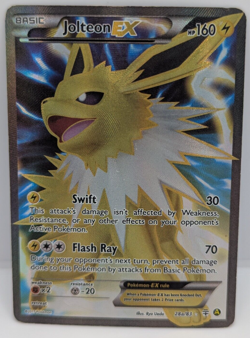 Jolteon EX 028A/083 Alternate Art Promos Holo LP Pokemon - Image 1