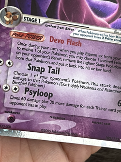 Pokemon 1999 - 2007 Holo Lot LP/MP/ EXTREMELY RARE VINTAGE (Espeon EX Included) - Image 4