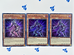 3X Yugioh Vision HERO Vyon GFP2-EN060 Ultra Rare 1st Edition NM - Image 1