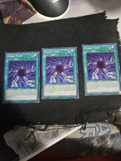 X3 Yugioh Chaos Form LDS2-EN025 Common 1st Ed NM - Image 1