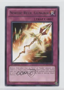 Nordic Relic Gungnir 1st Ed. YuGiOh Storm of Ragnarok #STOR-EN070 3o2 - Image 1
