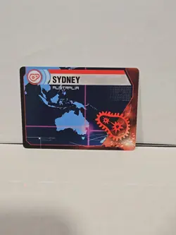 Pandemic Board Game Sydney Australia Location Card Replacement - Image 1