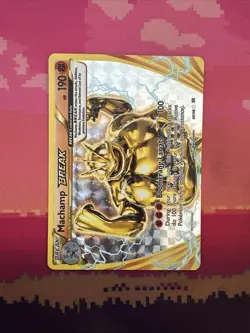Pokemon Card Machamp BREAK 60/108 Evolutions Near Mint - Image 1