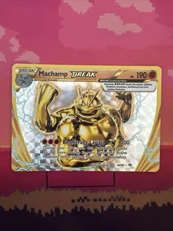 Pokemon Card Machamp BREAK 60/108 Evolutions Near Mint - Image 2