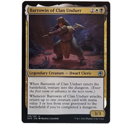 x4 Barrowin of Clan Undurr AFR MTG M/NM Playset Uncommon Multi-color Legendary - Image 1