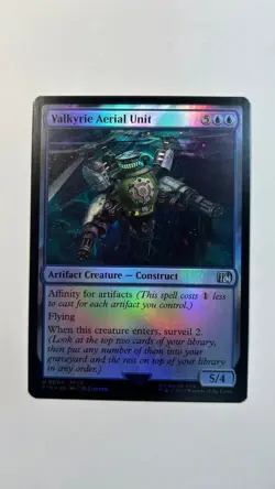 MTG Final Fantasy Valkyrie Aerial Unit Foil #64 Magic the Gathering - Image 1