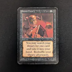 MTG \>> Demonic Tutor (PL) <<// Alpha - 341 Trading - Magic - Image 1
