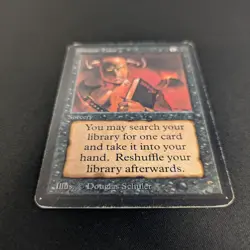 MTG \>> Demonic Tutor (PL) <<// Alpha - 341 Trading - Magic - Image 3