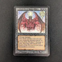 MTG \>> Lord of the Pit (NM) <<// Alpha - 341 Trading - Magic - Image 1