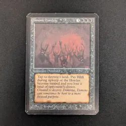 MTG \>> Demonic Hordes (EX) <<// Alpha - 341 Trading - Magic - Image 1