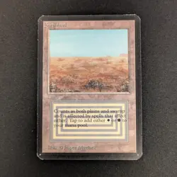 MTG \>> Scrubland (EX) <<// Alpha - 341 Trading - Magic - Image 1