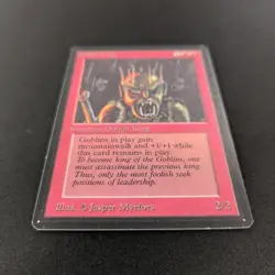 MTG \>> Goblin King (EX) <<// Beta - 341 Trading - Magic - Image 3