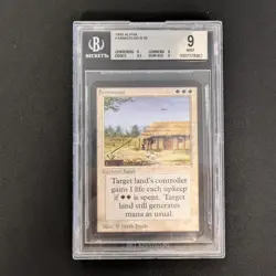 MTG \>> Farmstead (BGS 9) <<// Alpha - 341 Trading - Magic - Image 1