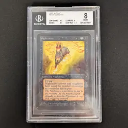 MTG \>> Nightmare (BGS 8) <<// Alpha - 341 Trading - Magic - Image 1
