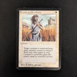MTG \>> Swords to Plowshares (NM) <<// Alpha - 341 Trading - Magic - Image 1