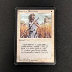 MTG \>> Swords to Plowshares (NM) <<// Alpha - 341 Trading - Magic - Image 1