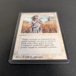 MTG \>> Swords to Plowshares (NM) <<// Alpha - 341 Trading - Magic - Image 3