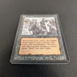 MTG \>> Black Knight (EX) <<// Alpha - 341 Trading - Magic - Image 3