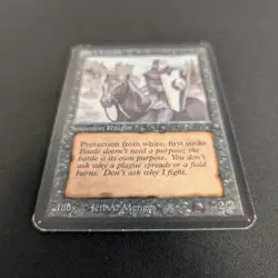 MTG \>> Black Knight (GD) <<// Alpha - 341 Trading - Magic - Image 3