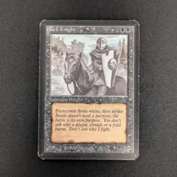 MTG \>> Black Knight (GD) <<// Alpha - 341 Trading - Magic - Image 1