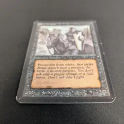 MTG \>> Black Knight (GD) <<// Alpha - 341 Trading - Magic - Image 3