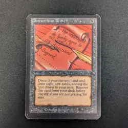 MTG \>> Contract from Below (EX) <<// Alpha - 341 Trading - Magic - Image 1
