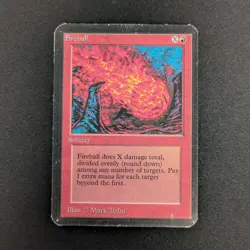 MTG \>> Fireball (PL) <<// Alpha - 341 Trading - Magic - Image 1