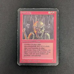 MTG \\>> Goblin King (LP) <<// Alpha - 341 Trading - Magic - Image 1