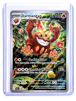 Darmanitan 098/086 Illustration Rare Holo Black Bolt POKEMON TCG S&V BLK EN NM/M - Image 3
