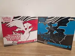 Pokemon TCG Black Bolt and White Flare Elite Trainer Box ETB Bundle. - Image 1