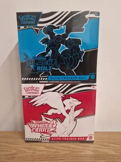 Pokemon TCG Black Bolt and White Flare Elite Trainer Box ETB Bundle. - Image 3