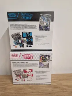 Pokemon TCG Black Bolt and White Flare Elite Trainer Box ETB Bundle. - Image 4