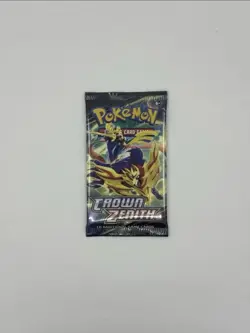 Pokemon Crown Zenith Booster Pack - 10 Cards / Pack - NEW / SEALED - Image 1