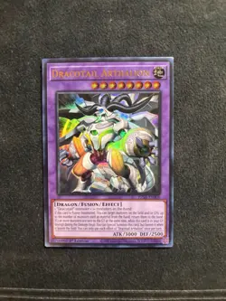 Yugioh! 1x Dracotail Arthalion JUSH-EN006 Ultra Rare 1st Ed NM - Image 1