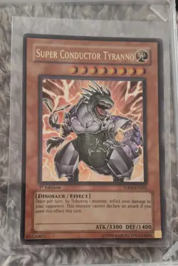 Super Conductor Tyranno SD09-EN001 Ultra Rare 1st Edition Yugioh - Image 1