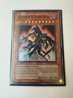 YUGIOH Sorcerer of Dark Magic Super Rare 1st Edition DPYG-EN010 - Image 1