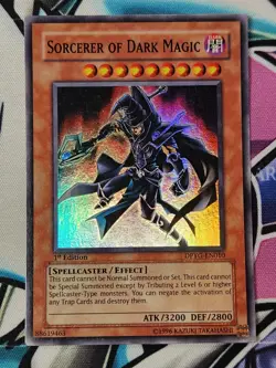 YUGIOH Sorcerer of Dark Magic Super Rare 1st Edition DPYG-EN010 - Image 1