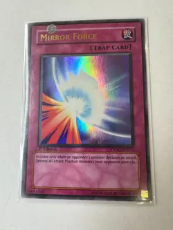 YUGIOH Mirror Force Ultra Rare 1st Edition DPYG-EN027 - Image 1