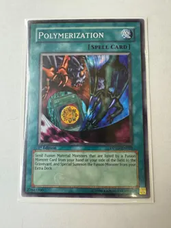 YUGIOH Polymerization Super Rare 1st Edition DPYG-EN016 - Image 1
