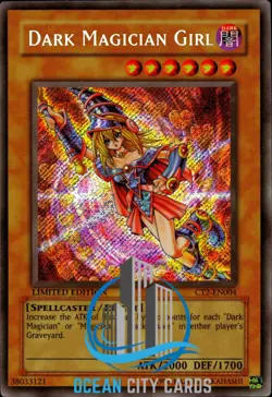 Yugioh Dark Magician Girl ct2-en004 Ltd Ed Secret Rare NM/VLP - Image 3
